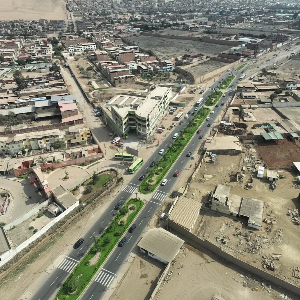 José Gálvez: Av. Las Palmas — Embellecimiento de avenidas