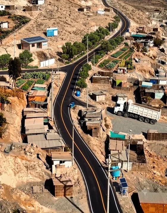 Anillo Vial: Portada III – sector El Pedregal — Infraestructura vial
